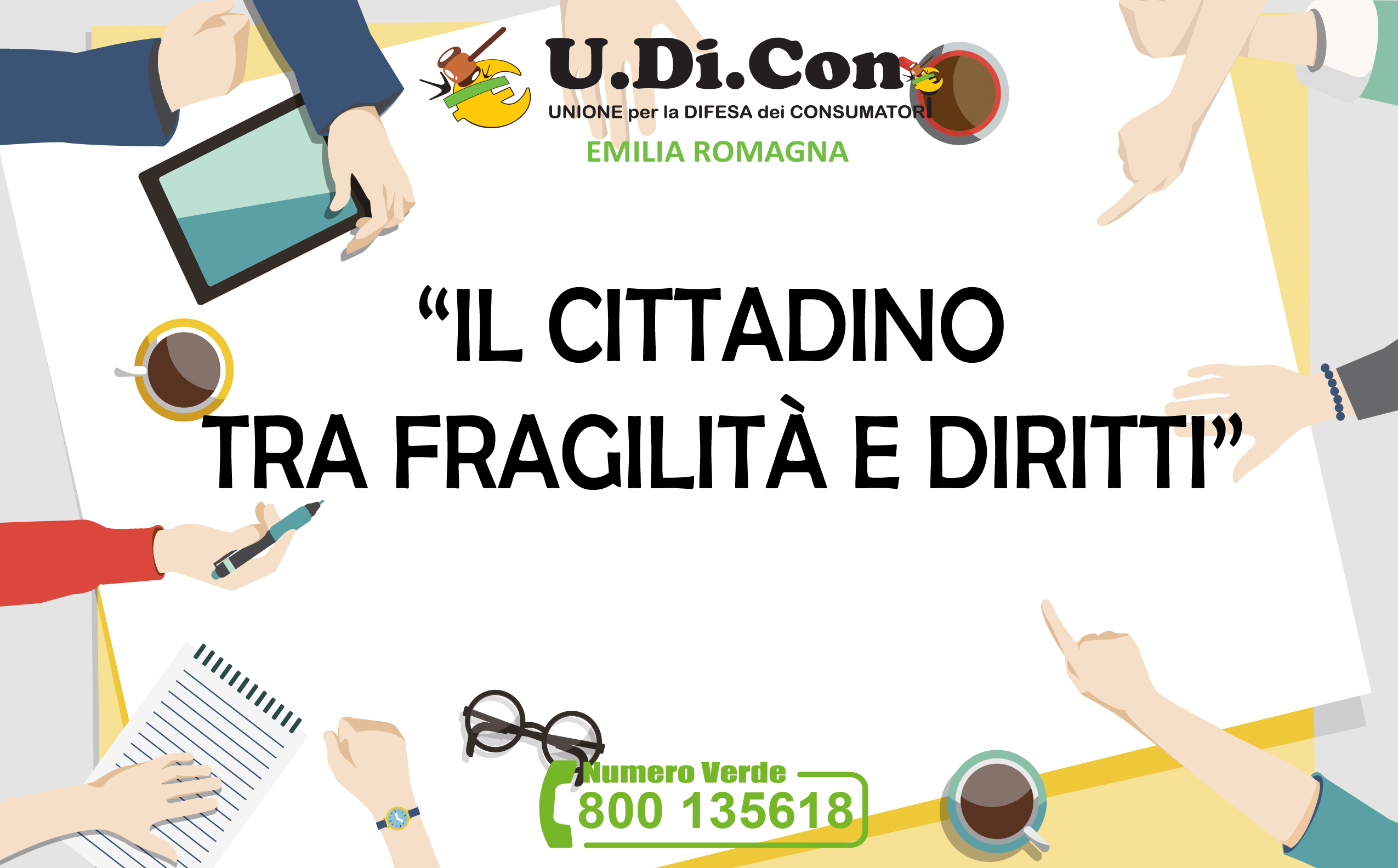 PARTE OGGI “IL CITTADINO TRA FRAGILITÀ E DIRITTI”, U.DI.CON.: “UN NUOVO PROGETTO ENTUSIASMANTE”