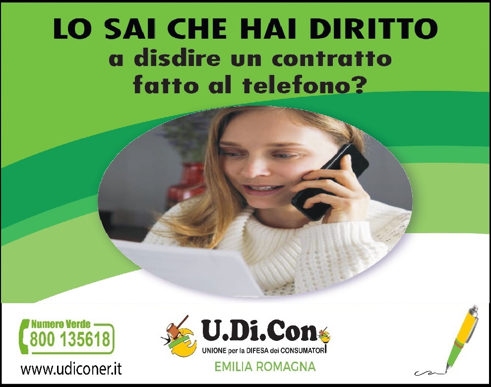 LO SAI CHE HAI DIRITTO... a disdire un contratto fatto al telefono?