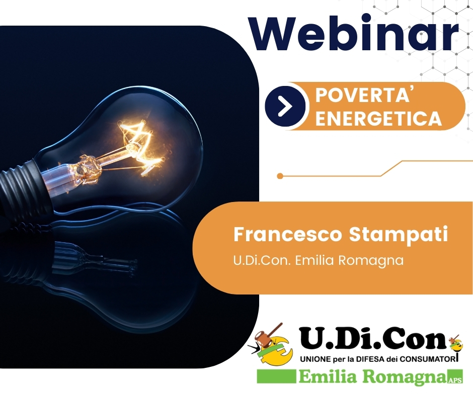 WEBINAR - Povertà energetica