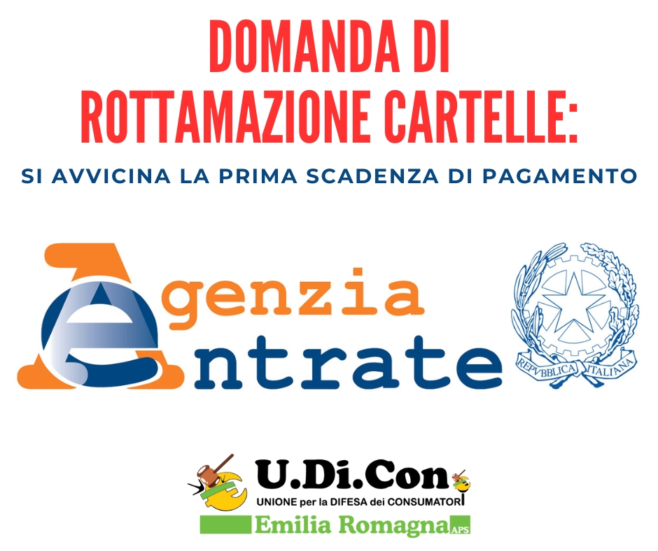 DOMANDA DI ROTTAMAZIONE CARTELLE: SI AVVICINA LA PRIMA SCADENZA DI PAGAMENTO