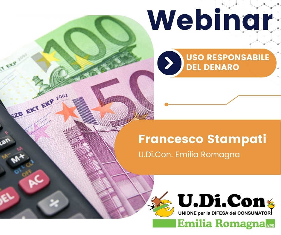 WEBINAR - Uso responsabile del denaro