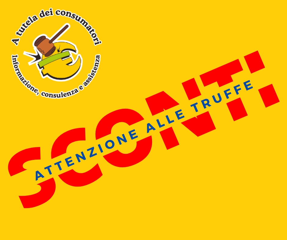 SCONTI: attenzione alle truffe